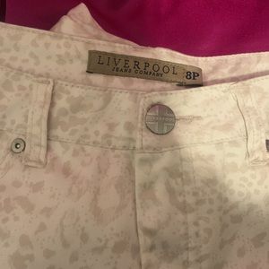 John Lennon Paul McCartney Liverpool jeans company size 8 white a…